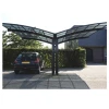 Sunshade awning Y joint shape Double Carport Car Canopies and Shelters