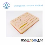 Surgical Tool Set,Suture Exercise Instrument Kit,Silicone Model Skin