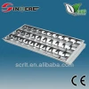 T8/T5 fluorescent louver office Recessed grille lighting fixture 3*18w tube light fittings T8 grille lamp