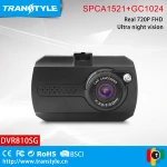 TAIWAN Sunplus G- Sensor Parking monitoring 1.5 inch 720P HD 140 degree Wide FOV mini hidden dash camera in car black box
