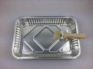 Takeaway Aluminum Foil Microwave  Heater Container Plate