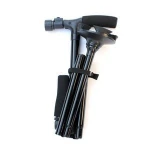 Telescopic Folding Canes LED Light Aged Walking Sticks Poles for the Elder ski camp telescopic baton outdoor hiking poles crutch