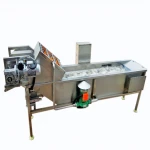 The Cheapest fruit washing line agriculture food machine