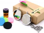 The Hot New Style Football Design Wholesale Perfume Locket 316 Stainless for 30MM