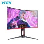 Thin Black Curved Display 27-Inch 1920*1080 Gaming Computer Monitor 165Hz 20ms Gaming Monitor