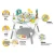 Import Three-in-one Happy jump chair multi-function electronic organ puzzle game table baby fitness jump ball from China