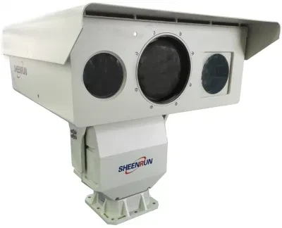 Three Sensor Long Range Thermal IP Surveillance Camera