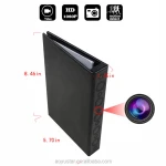 Top 10 spy New unique hidden long hour time recording HD 1080P built-in battery ir covert book secret camera 10000mah battery