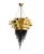 Import Top sale cristal chandelier glass pendant lamp K9 crystal hanging vintage lighting from China