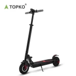 TOPKO factory direct sale portable adult electric scooter aluminum alloy lithium battery simple electric motorcycle scooter