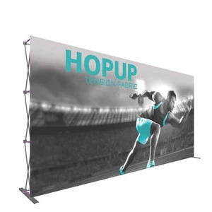 Trade Show Folding Booth Pop Up Banner Display Stand For Advertising