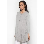 Traditional islamic clothing long sleeve cotton fabric women muslimah blouse
