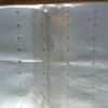 Transparent breathable  Perforated plastic sheet bag for flower basket plastic liner