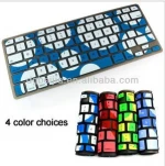 Transparent keyboard arabic cover for laptop computer with hardware software programs