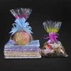 transparent plastic bag Factory supply transparent gift wrapping plastic packing  bag with print