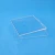 Import Transparent UV resistant fused quartz square round plate from China