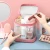 Import Travelsky transparent makeup bag organizer cosmetic makeup pouch hanging travel toiletry bag from China