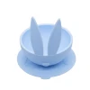 Trendy Products BPA Free Portable 100% Food Grade Soft Silicone Baby Suction Feeding Bowl
