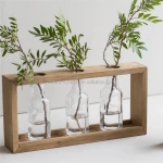 Triple Framed Stem Vase
