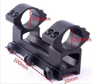 true adventure 30mm ring 1&#039;&#039;&amp;11mm dovetail rail high profile rifle scope mount for hunting accessories