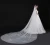TS170336 new arrival real sample princess muslim bridal soft tulle veil