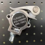 Tube 32-35mm Load 75kg Pipe Clamp Truss Hook Aluminum Stage Lighting Truss Clamp Hook JR Clamp QR F24 3501E
