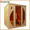 Two Person Far Infrared Sauna Room Wooden Infrared Sauna Room With Sauna Accessories