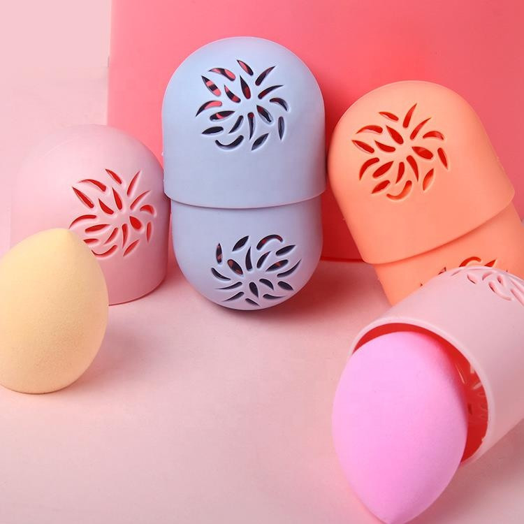 Buy Uk Egg Sponge Silicone Carrying Holder Puff Protective Sialia ...