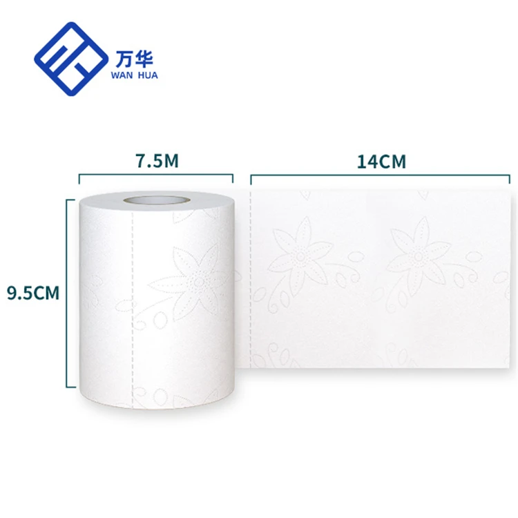 Ultra Soft Custom Size 4 Layer Toilet Paper Roll Toilet Tissue