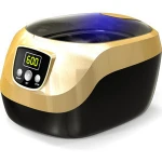 Ultrasonic Cleaning Machine with Digital Timer for Dentures, Toothbrush Head, Eyeglasses, Shavers' Blade