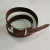 Import Unisex Cow Split Leather Belt Black and Brown PU Leather Reversible Pin Buckle Waist Belt from China