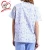 Import unisex print pattern medical scrub top hospital scrubs nurse tuincs uniform from China