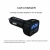 Import Universal Portable Electric Dual Usb QC3.0 Car Charger With Led Display from China