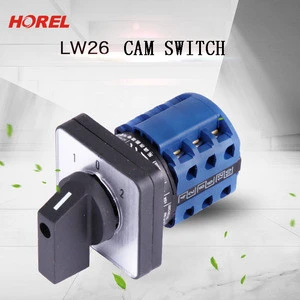 universal safety switch LW26 rotary cam switch spring return rotary switch