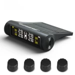 USA Import Chip Usb Solar Wireless External sensor Tyre Pressure Monitoring System Car Tpms