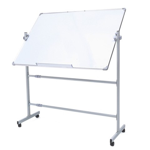 VCW  folding 120x90 double sided White Board  WhiteBoard  White magnetic dry erase Board