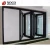 Import Villa balcony designs window / double pane tempered low e glass black window / aluminium bi-folding windows and doors from China