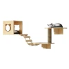 wall mounted cat tree furniture scratcher cat house jumping stand steps Climbing Frame Wall Hanging Furniture  Cat Tree Toy