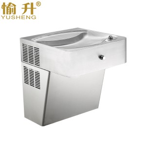 wall mounted stainless steel water dispenser direct drinking fountain cold water dispenser for school