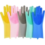 Washable Nitrile Rubber For Guantes De Goma Silikon Gloves Oven Mitt Frog Guanti In Gomma Gummi Handschuhe Guantes Silicona