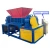 Import Waste plastci and rubber double shaft shredder machine used tire shredder machine for sale from China