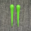 Water drop style disposable plastic spoon