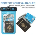 Waterproof Bag For Phone With Military Lanyard Strap