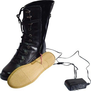 waterproof electric heated shoes with rechargeable battery