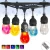 Import Waterproof outdoor 24ft 48ft RGB color change decorative S14 string led light bulb from China