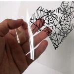 Waterproof silky screen printing inkjet film