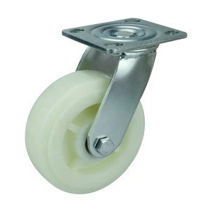 WBD 4&quot; 6&quot; thickened nylon wheels caster with break