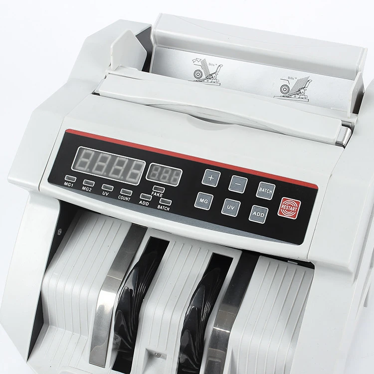 WD-600K UV MG banknotes detecting money counter machine bill counter