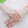Wedding mesh bridal gloves H0T344 tulle wedding gloves