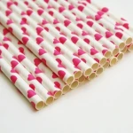 Wedding party supplies and decoration paper straw